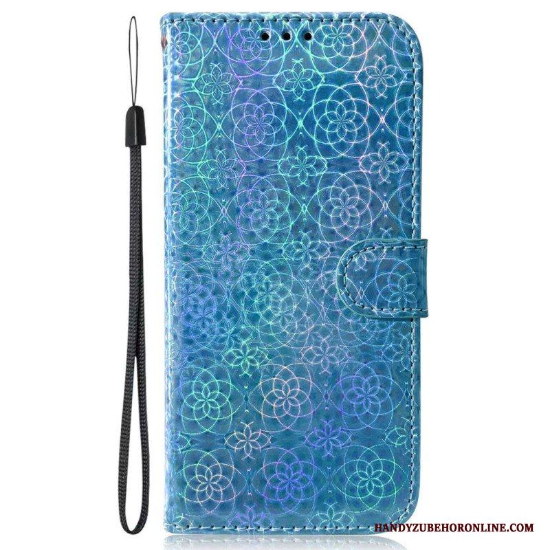 Folio-fodral Samsung Galaxy M13 Disco-stil