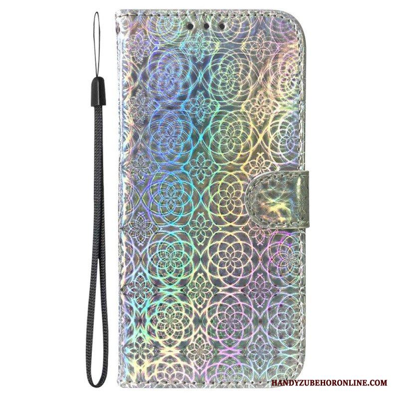 Folio-fodral Samsung Galaxy M13 Disco-stil