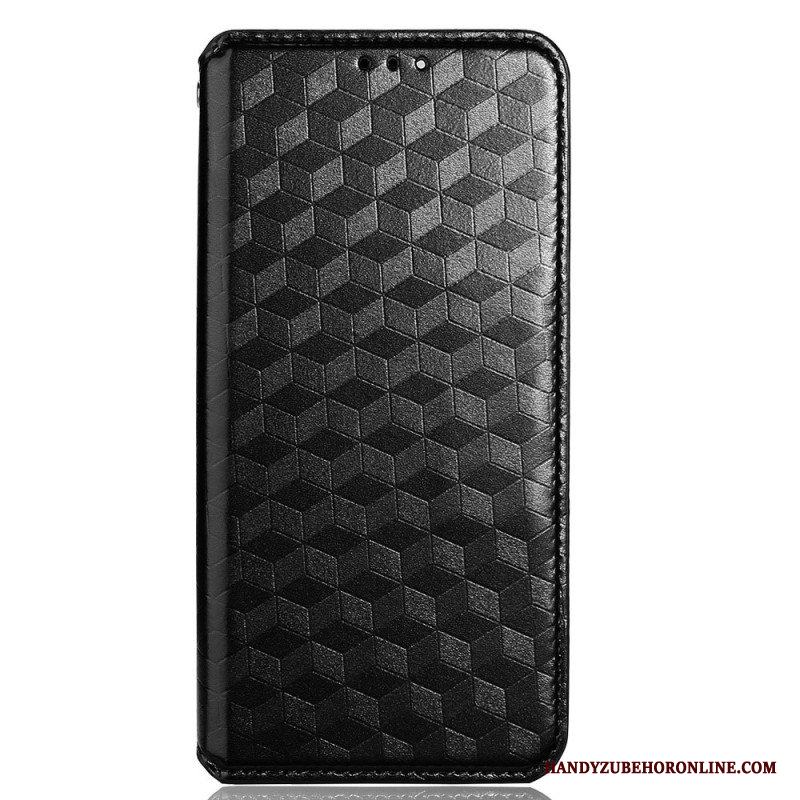Folio-fodral Samsung Galaxy M13 Läderfodral 3d-kuber