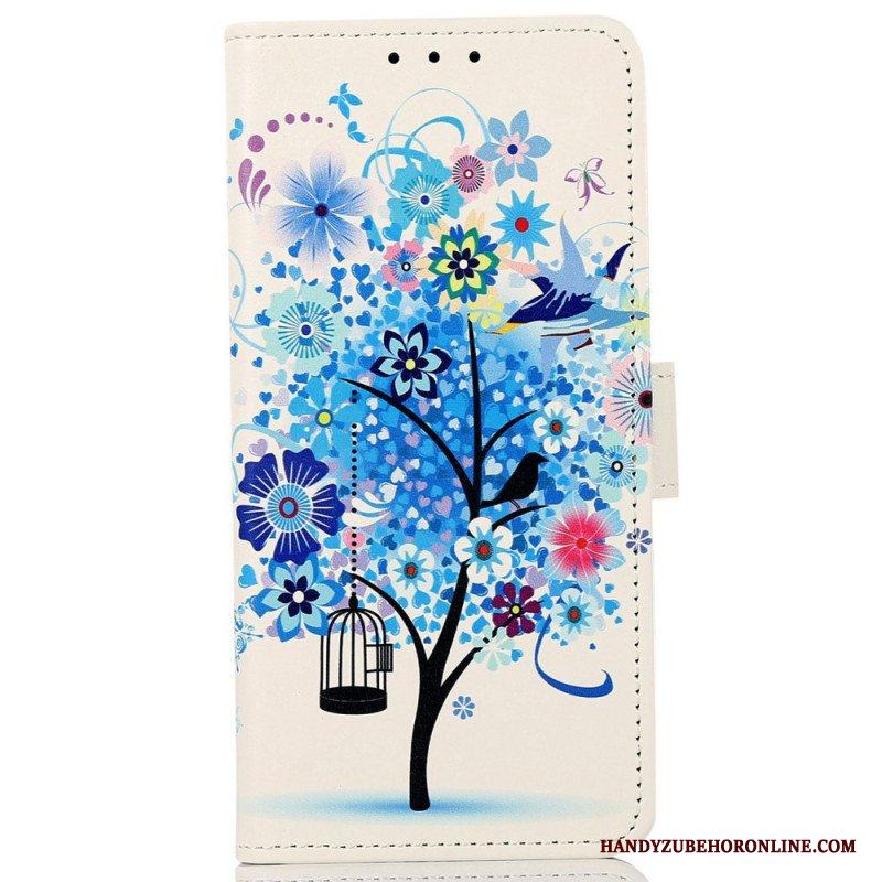 Folio-fodral Samsung Galaxy M33 5G Blommande Träd