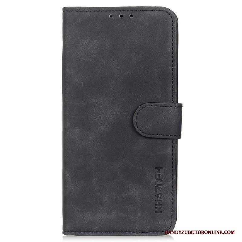 Folio-fodral Samsung Galaxy M53 5G Khazneh Vintage Lädereffekt