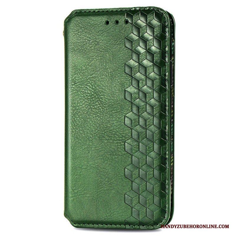 Folio-fodral Samsung Galaxy M53 5G Läderfodral Lädereffektmönster
