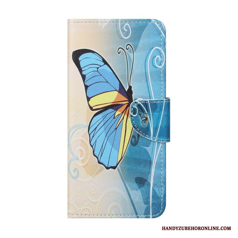 Folio-fodral Samsung Galaxy S21 FE Fjärilar