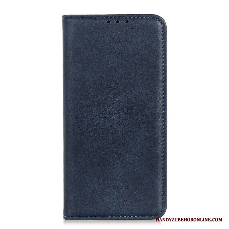 Folio-fodral Samsung Galaxy S21 Plus 5G Läderfodral Vintage Split Läder