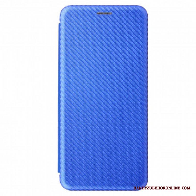 Folio-fodral Samsung Galaxy S21 Ultra 5G Läderfodral Kolfiber