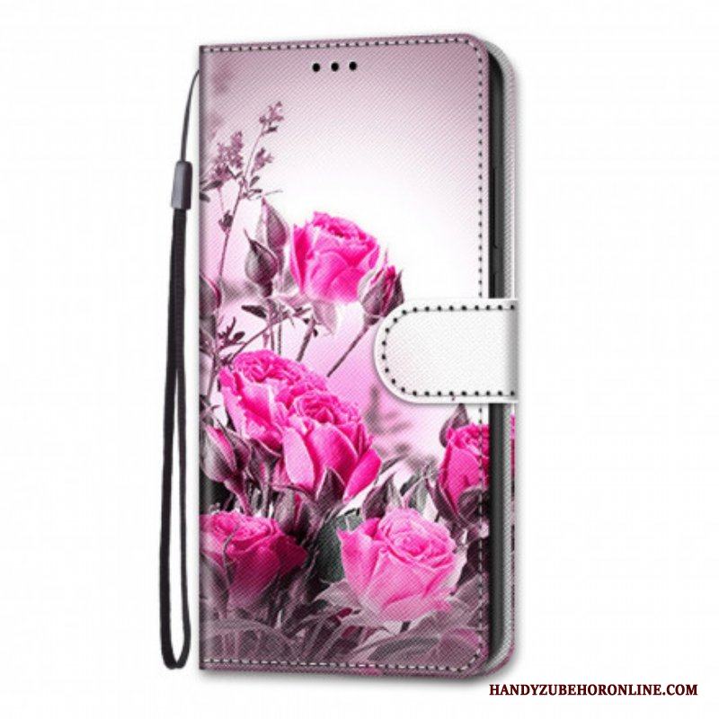 Folio-fodral Samsung Galaxy S21 Ultra 5G Magiska Blommor