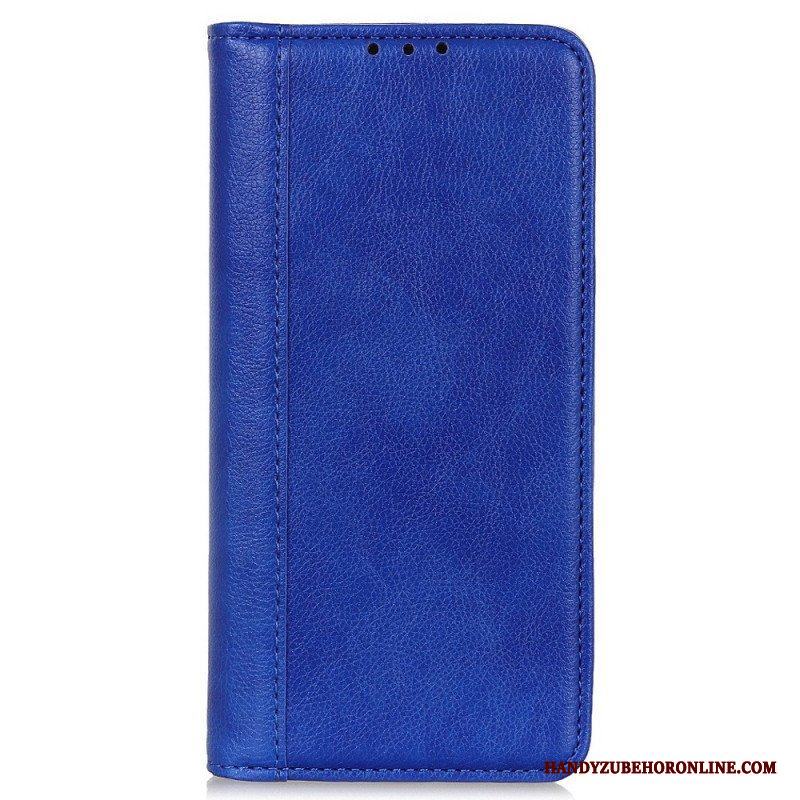 Folio-fodral Sony Xperia 5 IV Läderfodral Split Läder