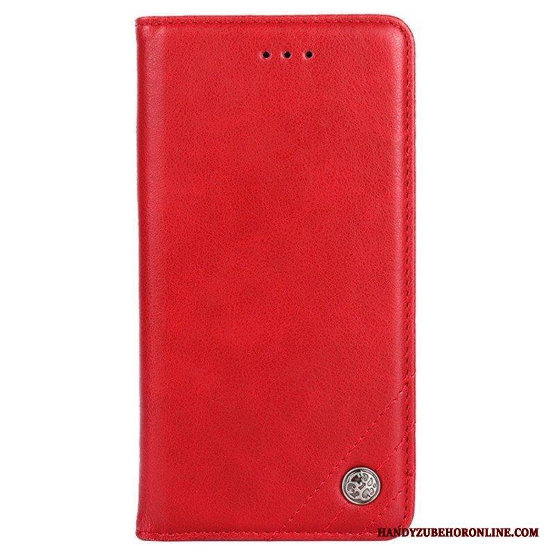 Folio-fodral Xiaomi 13 Pro Läderfodral Dekorativa Nitar