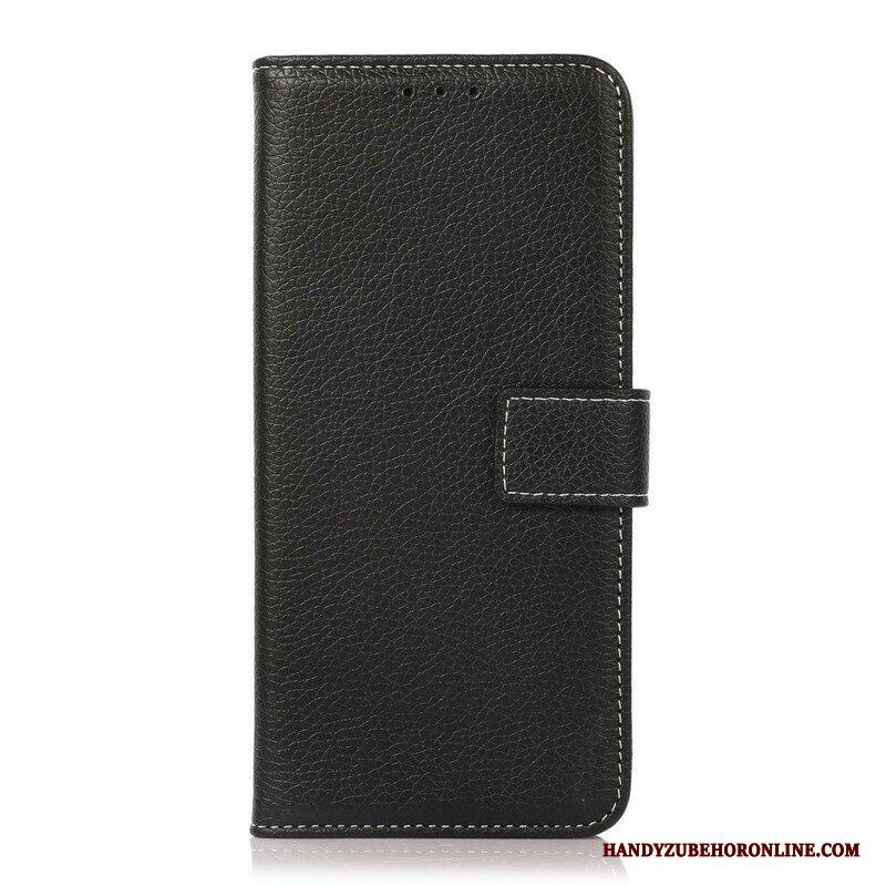 Folio-fodral Xiaomi Redmi Note 10 5G Lychee Textur