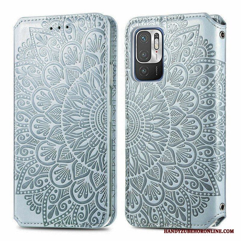 Folio-fodral Xiaomi Redmi Note 10 5G Läderfodral Mandala