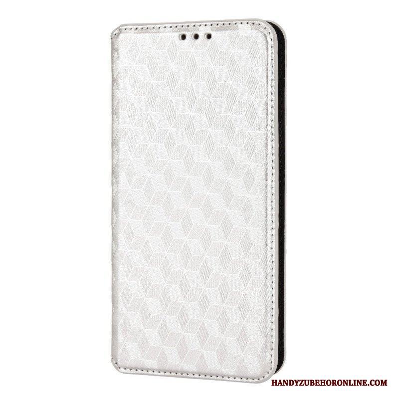 Folio-fodral Xiaomi Redmi Note 11 / 11S Läderfodral 3d Diamantlädereffekt