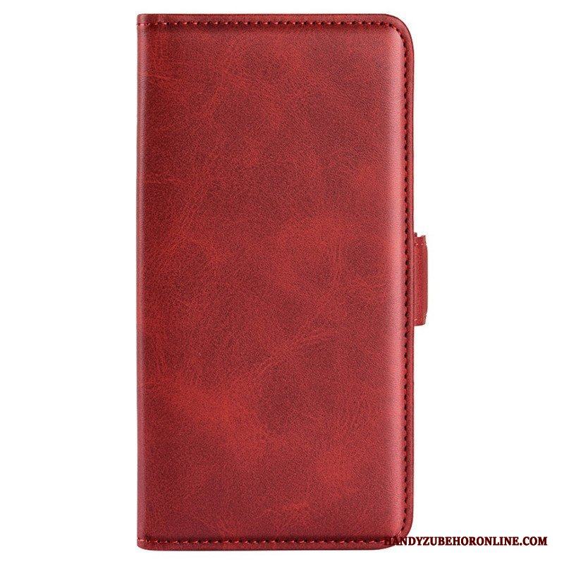 Folio-fodral Xiaomi Redmi Note 11 / 11S Läderfodral Dubbel Klaff
