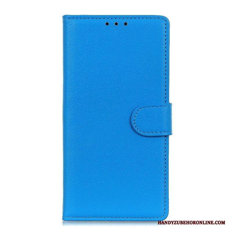 Folio-fodral Xiaomi Redmi Note 11 / 11S Traditionellt Litchi