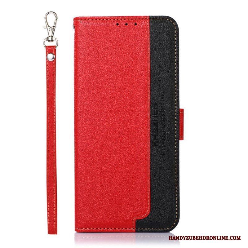Folio-fodral Xiaomi Redmi Note 11 Pro / 11 Pro 5G Lychee Style Rfid Khazneh