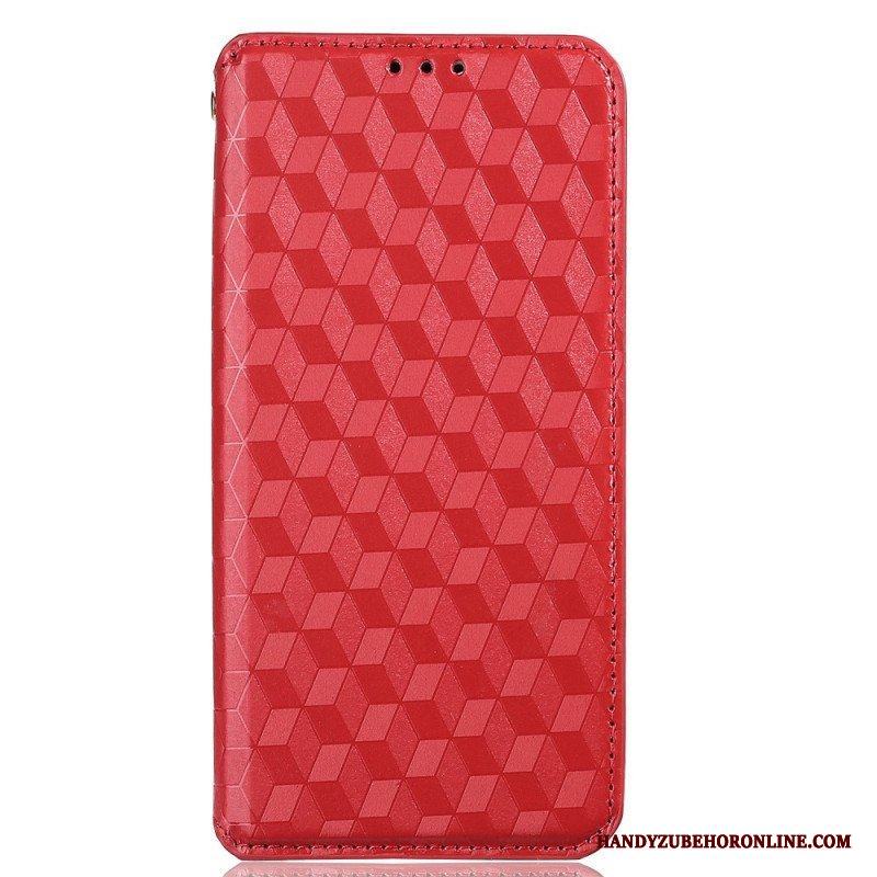 Folio-fodral Xiaomi Redmi Note 11 Pro / 11 Pro 5G Läderfodral 3d Diamantlädereffekt