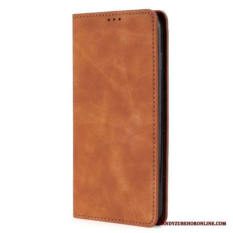 Folio-fodral Xiaomi Redmi Note 11 Pro / 11 Pro 5G Läderfodral Skin-touch Design