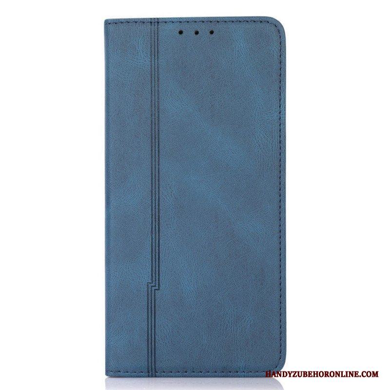 Folio-fodral Xiaomi Redmi Note 11 Pro Plus 5G Läderfodral Style Läderlinje