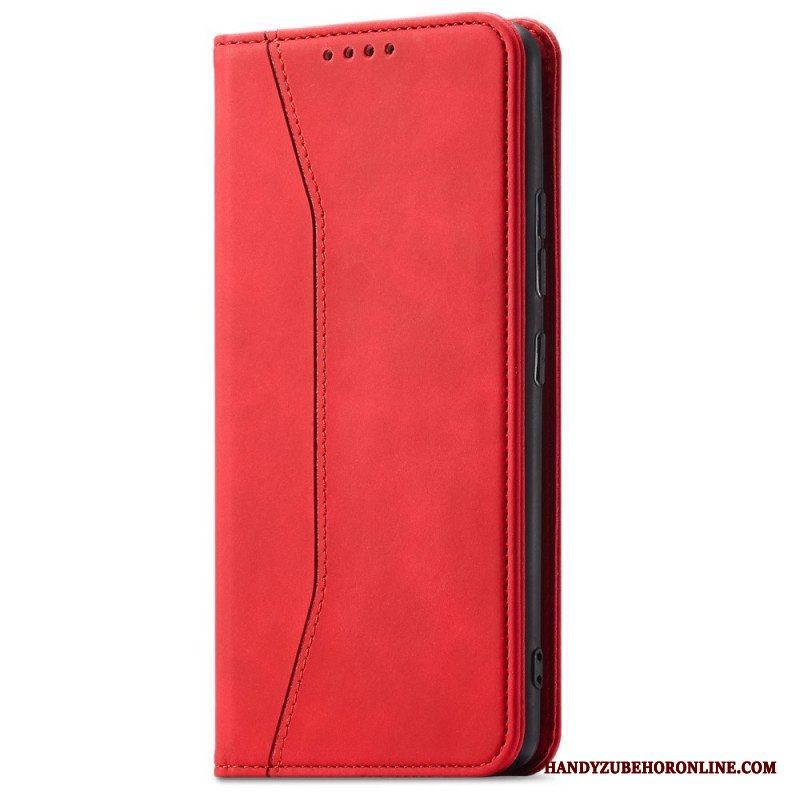 Folio-fodral Xiaomi Redmi Note 11 Pro Plus 5G Läderfodral Sömnad