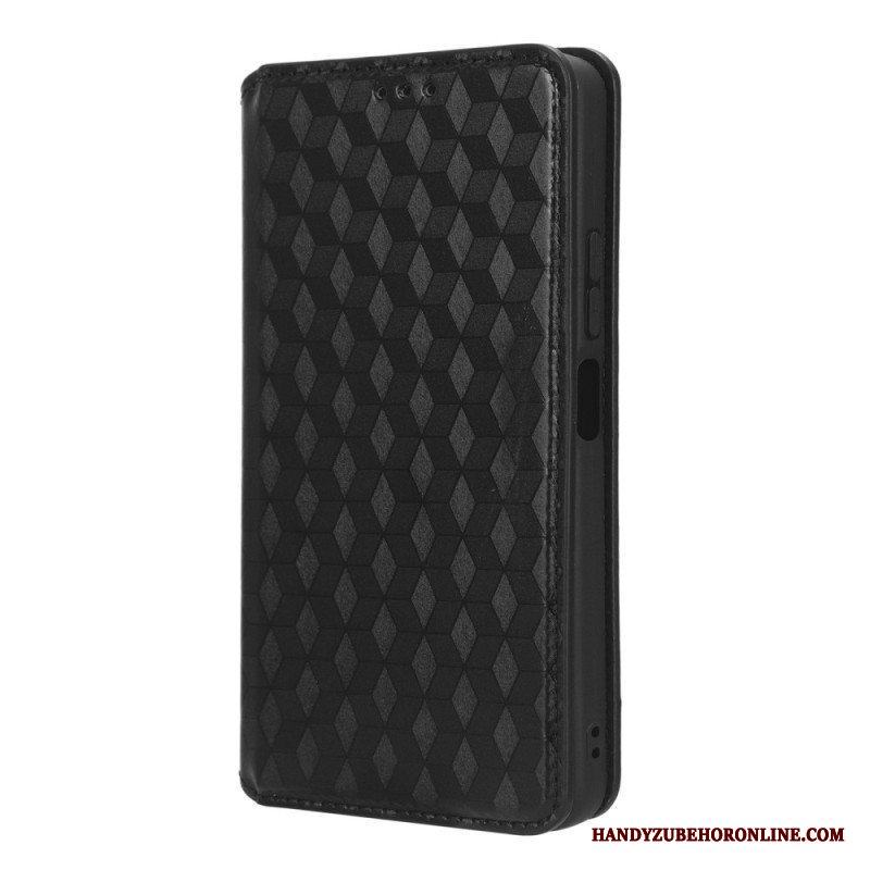 Folio-fodral Xiaomi Redmi Note 12 4G Läderfodral 3d-mönster