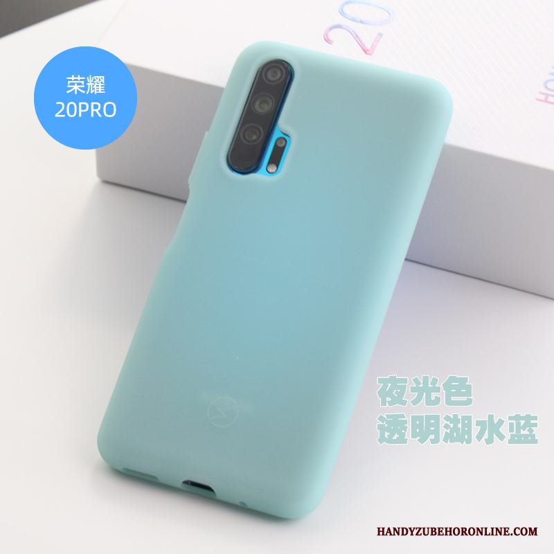 Honor 20 Pro Duk Mjuk Läder Skal Telefon Fallskydd All Inclusive Glidskydds