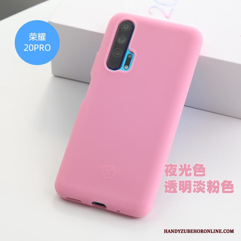 Honor 20 Pro Duk Mjuk Läder Skal Telefon Fallskydd All Inclusive Glidskydds