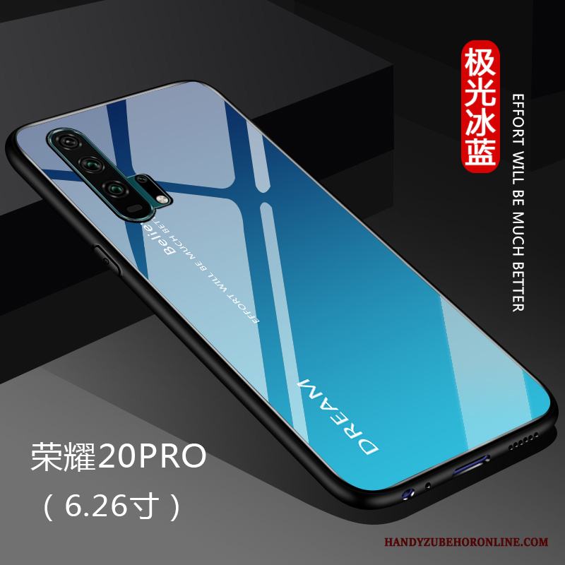 Honor 20 Pro Spegel Skydd All Inclusive Fallskydd Purpur Skal Telefon Gradient