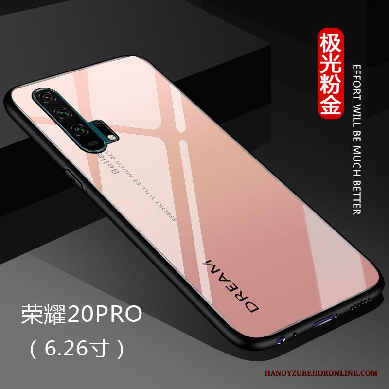 Honor 20 Pro Spegel Skydd All Inclusive Fallskydd Purpur Skal Telefon Gradient