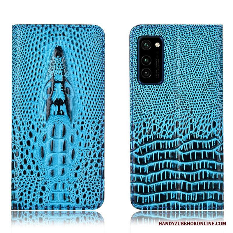 Honor 30 Pro Fodral Krokodilmönster Täcka Skal Telefon Fallskydd Läderfodral