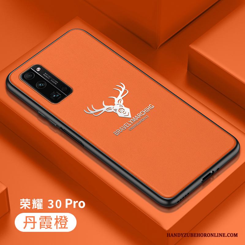 Honor 30 Pro Skal Skydd Kreativa Business Mjuk Läder Personlighet Läderfodral