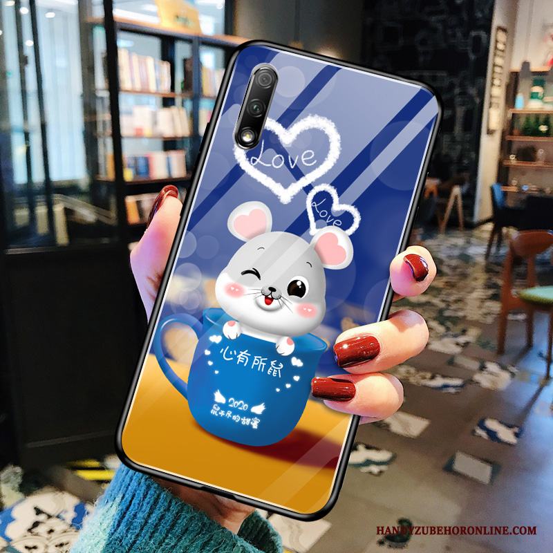 Honor 9x All Inclusive Kreativa Skal Röd Telefon Skydd Trend