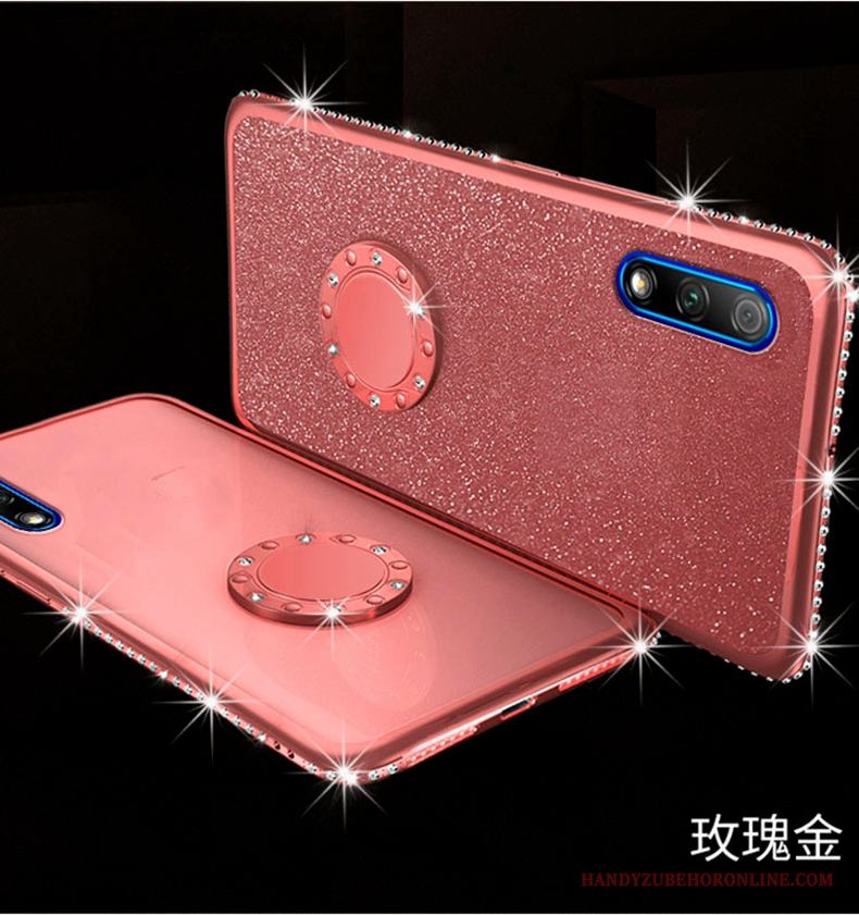 Honor 9x Skal Skydd Support Slim Net Red All Inclusive Fallskydd Mjuk