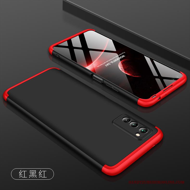 Honor View30 Pro Skal Trend Varumärke Mobil Telefon Guld Silikon Skydd Fallskydd Net Red