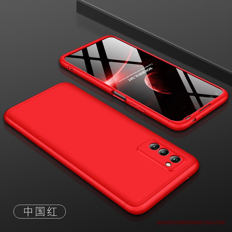 Honor View30 Pro Skal Trend Varumärke Mobil Telefon Guld Silikon Skydd Fallskydd Net Red