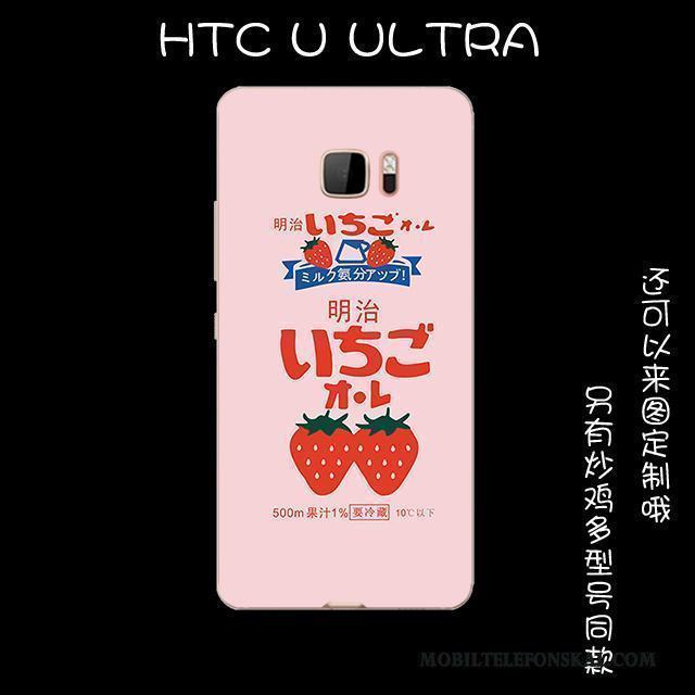 Htc U Ultra Skal Telefon Fallskydd All Inclusive Blå Fodral Silikon Mjuk