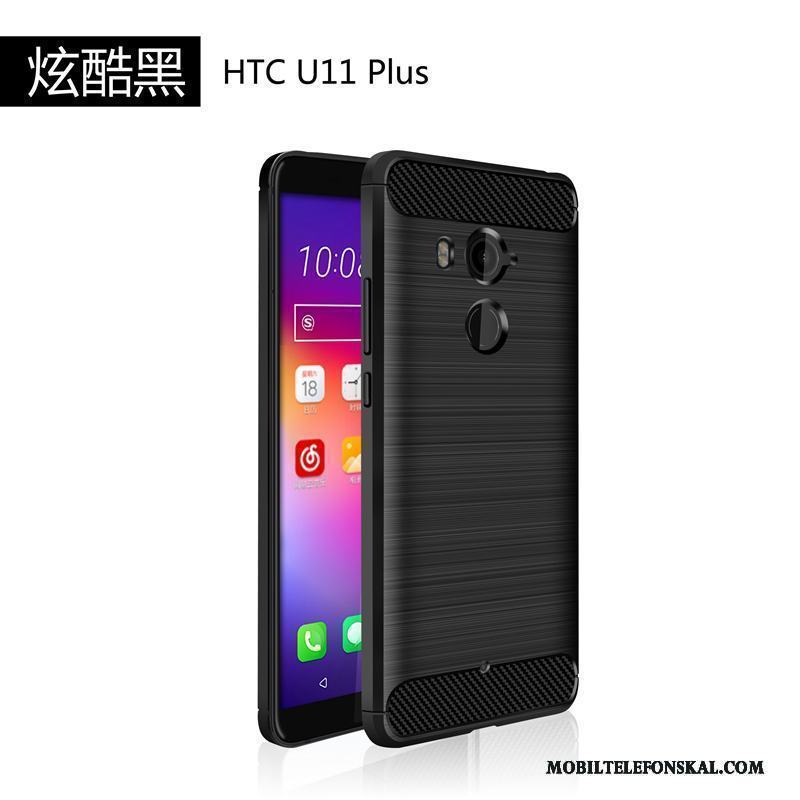 Htc U11+ Fallskydd Grön Skal Telefon Kreativa Mjuk Fodral Silikon