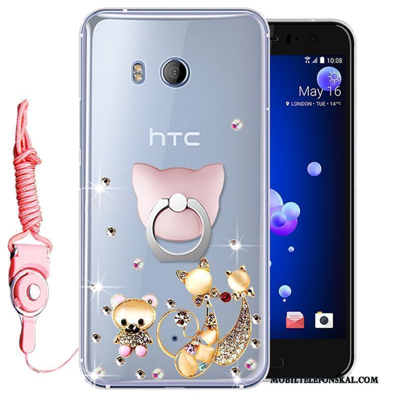 Htc U11 Skal Rosa Mjuk Fodral All Inclusive Silikon Telefon