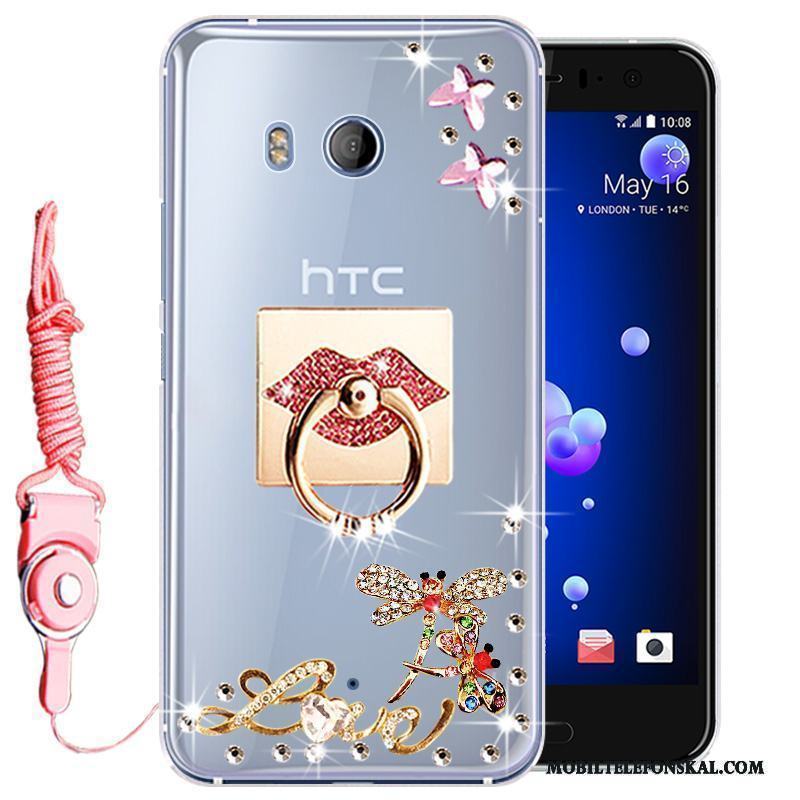 Htc U11 Skal Rosa Mjuk Fodral All Inclusive Silikon Telefon