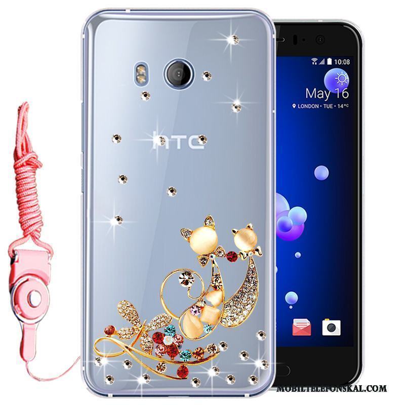 Htc U11 Skal Rosa Mjuk Fodral All Inclusive Silikon Telefon