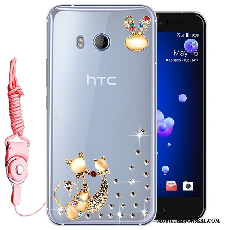 Htc U11 Skal Rosa Mjuk Fodral All Inclusive Silikon Telefon