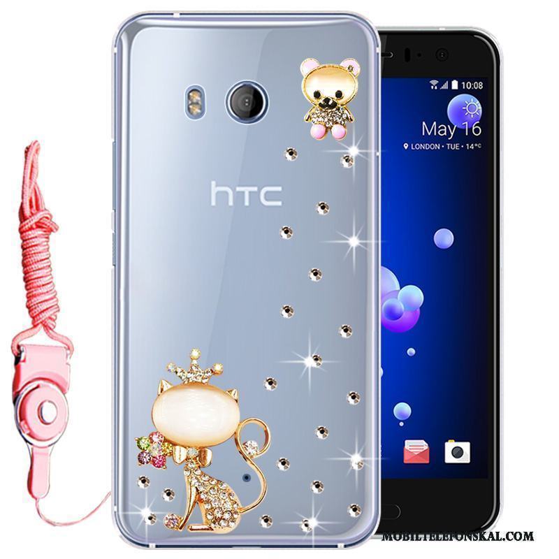 Htc U11 Skal Rosa Mjuk Fodral All Inclusive Silikon Telefon