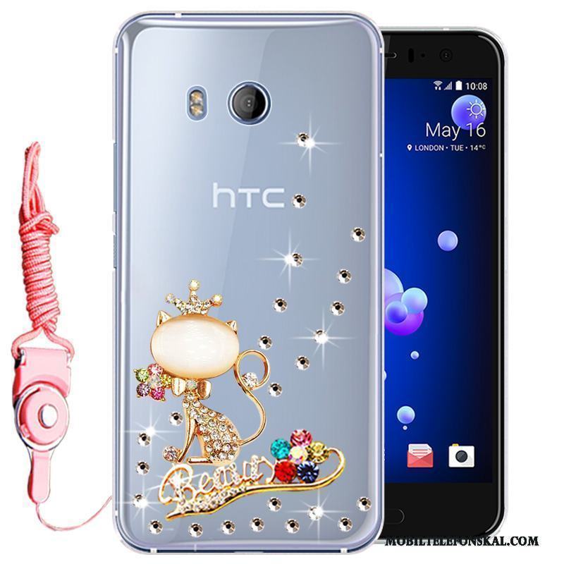 Htc U11 Skal Rosa Mjuk Fodral All Inclusive Silikon Telefon