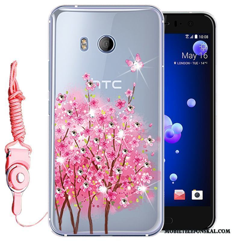 Htc U11 Skal Rosa Mjuk Fodral All Inclusive Silikon Telefon