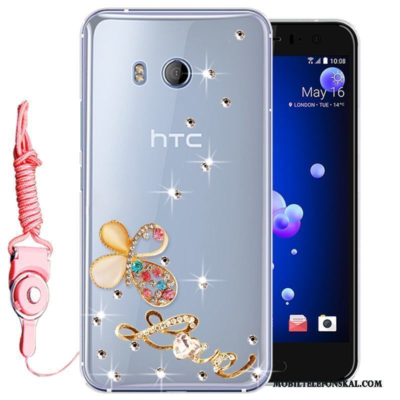 Htc U11 Skal Rosa Mjuk Fodral All Inclusive Silikon Telefon