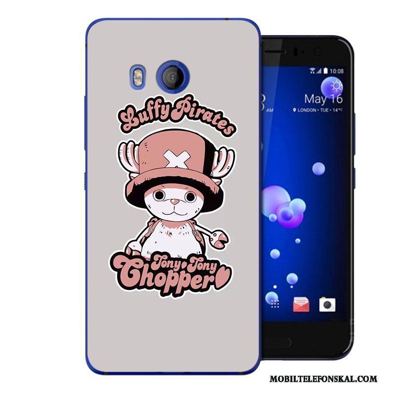 Htc U11 Skal Skydd Tecknat Silikon Fodral Trend Fallskydd