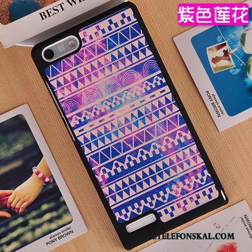 Huawei Ascend G6 Skal Slim Vit Fodral Bakre Omslag Telefon Mobil Telefon