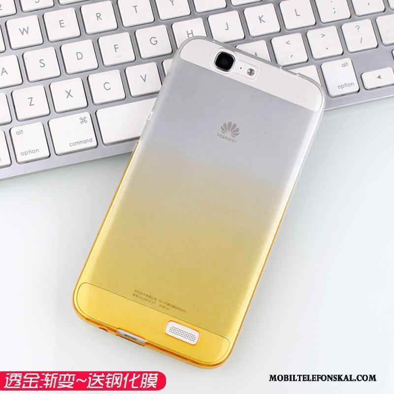 Huawei Ascend G7 Mjuk Fallskydd Skal Telefon Slim Transparent Fodral Mobil Telefon
