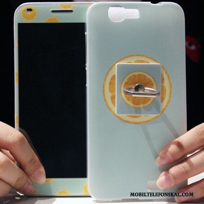 Huawei Ascend G7 Mjuk Skal Telefon Fallskydd Fodral Silikon Vit