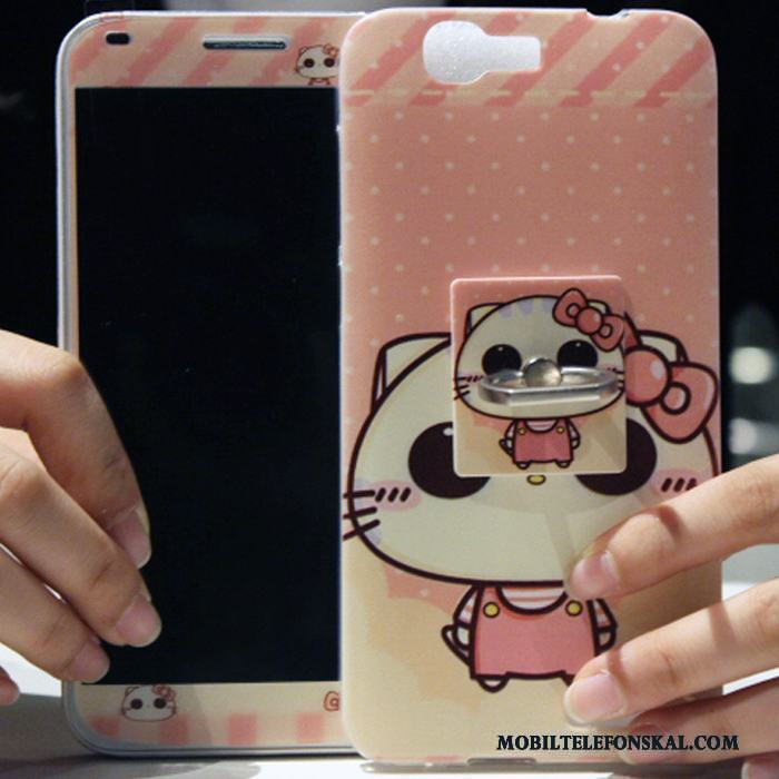 Huawei Ascend G7 Mjuk Skal Telefon Fallskydd Fodral Silikon Vit