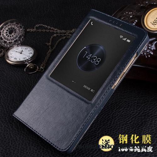 Huawei Ascend Mate 7 Fodral Skydd Clamshell Mobil Telefon Läderfodral Slim Skal Telefon