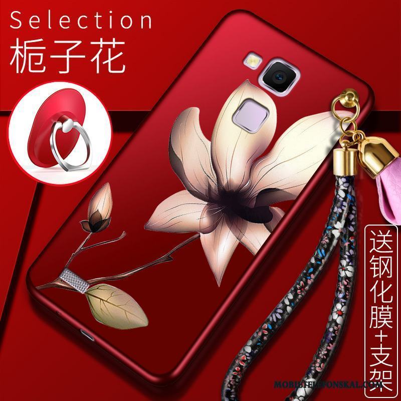 Huawei Ascend Mate 7 Mjuk Skal Svart Skydd Fodral Fallskydd Telefon